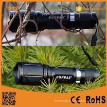 S12 lampe torche rechargeable à LED très puissante pour la chasse, la police, les urgences